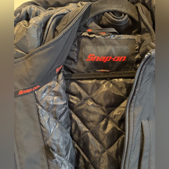 Snap On men’s coat / jacket as new quilted lined jacket size XL - Picture 2 of 10